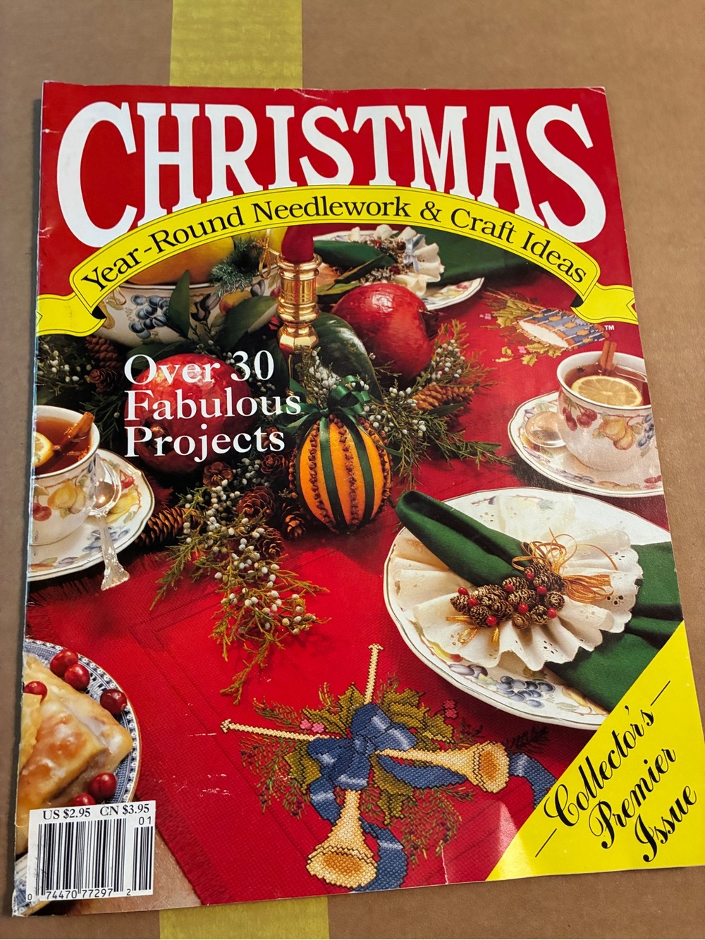 Christmas Needlework & Cross Stitch Holiday Craft Magazines 3 - Picture 9 of 13